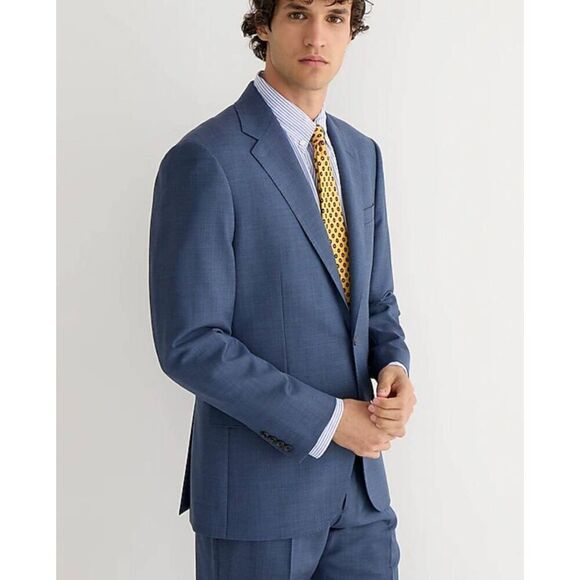 J.Crew Ludlow Classic-Fit Suit JacketWool Blend 44R